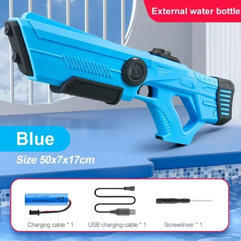Automatically Water High Pressure Electric Water Gun Toy Kids Summer Outdoor Pool Fight Games Children Water Toys Birthday Gifts