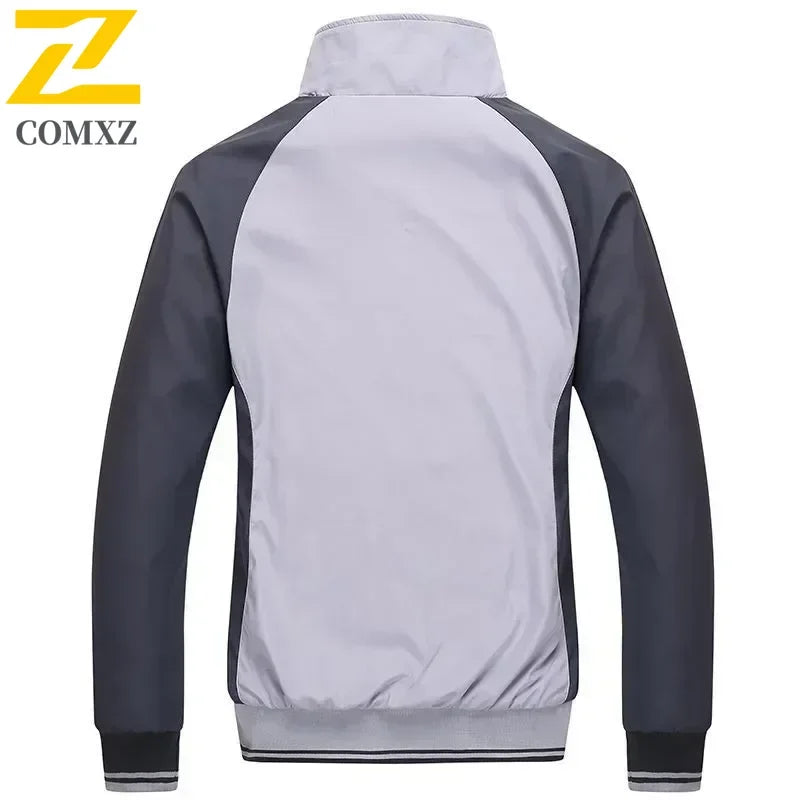 Men Sportswear New Spring Autumn Tracksuit 2 Piece Sets Sports Suit Jacket+Pant Sweatsuit Male Fashion Print Clothing Size L-5XL