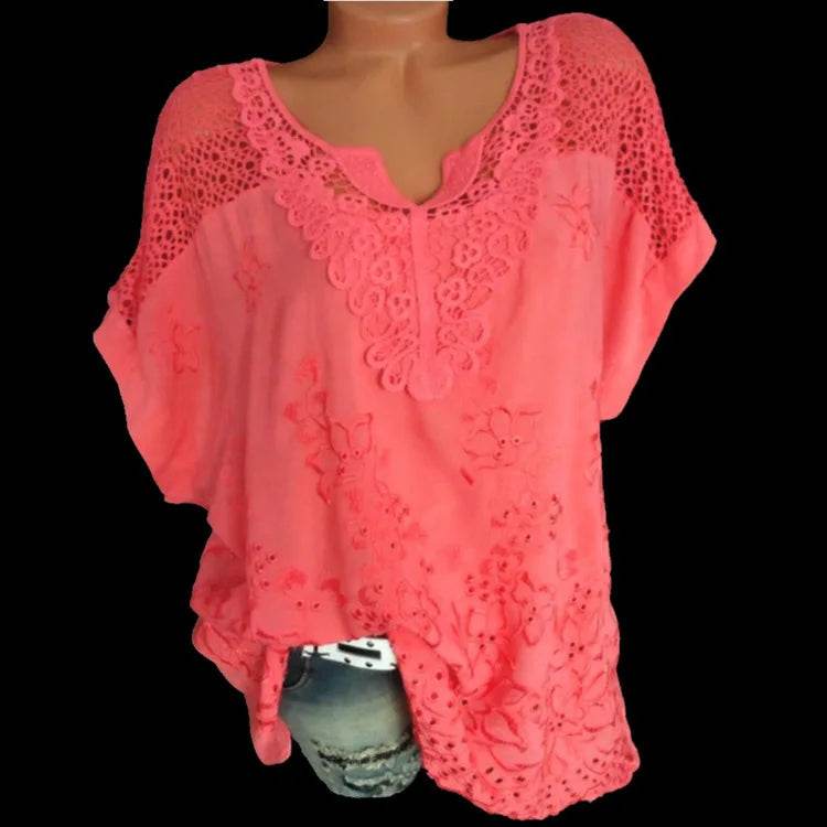 Summer Women's Lace Blouse - P12 Hub Europe