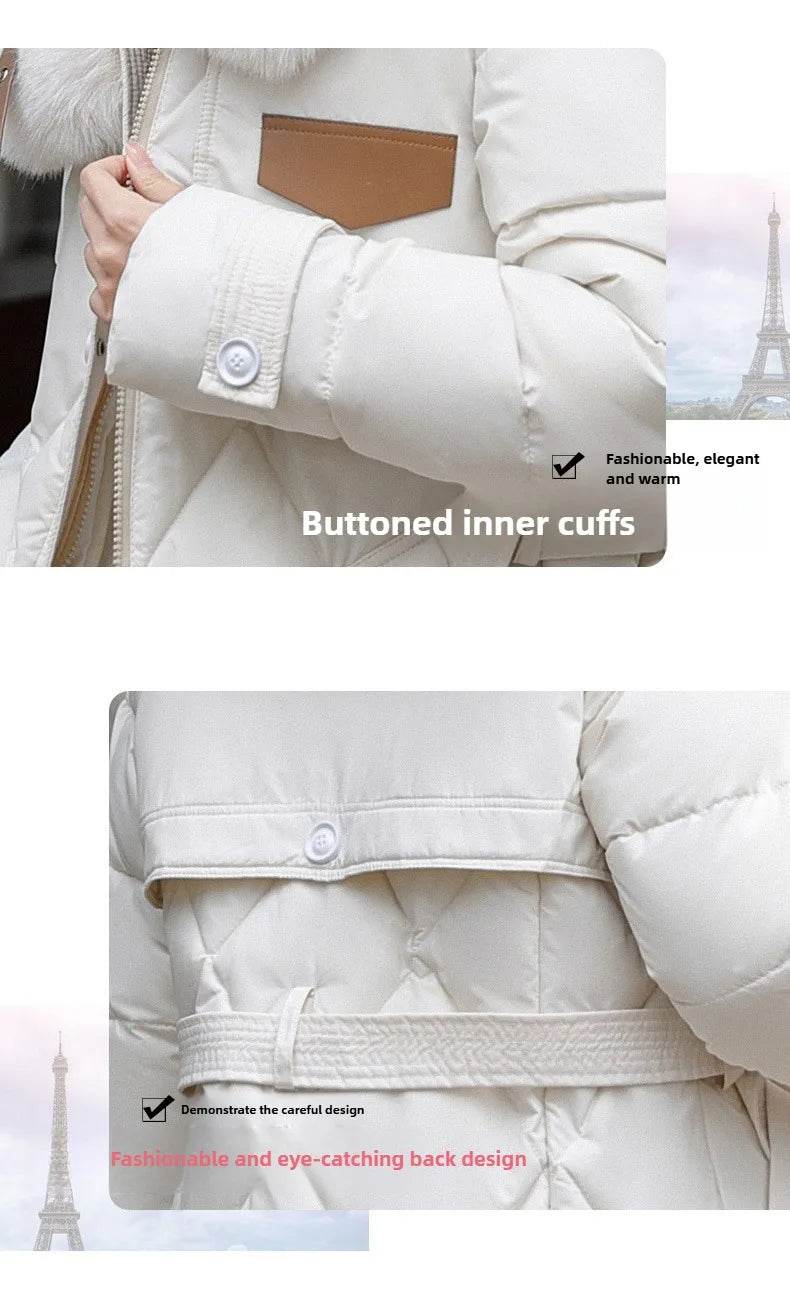 Long Slim Warm Winter Parka - P12 Hub Europe