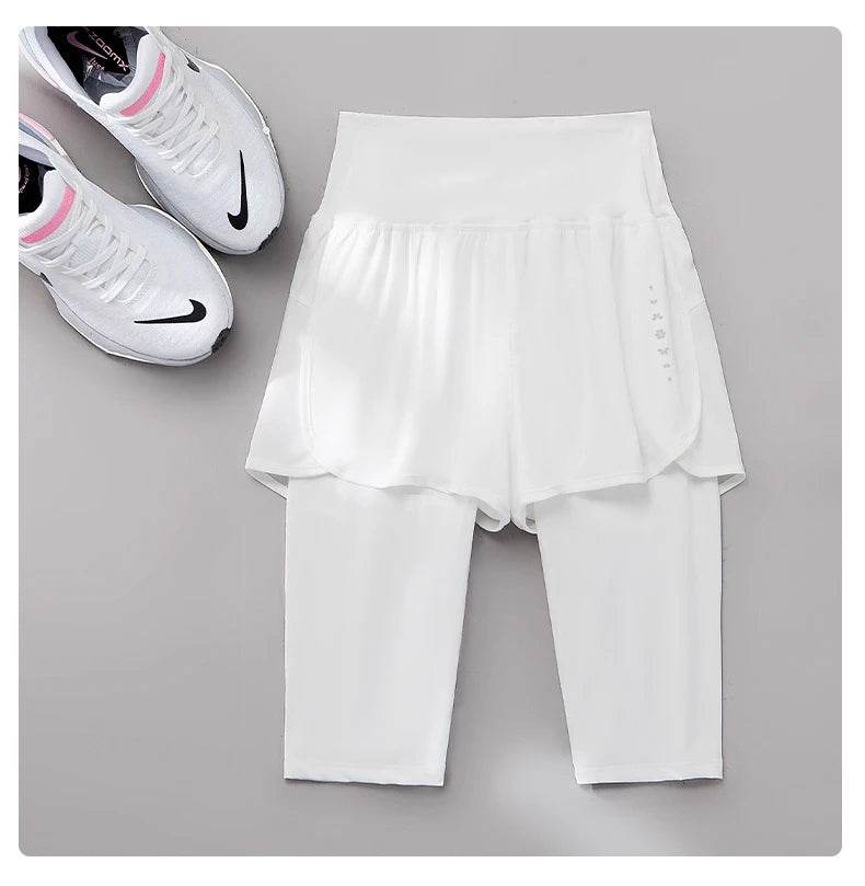 Women's 2-in-1 Running Skorts - P12 Hub Europe