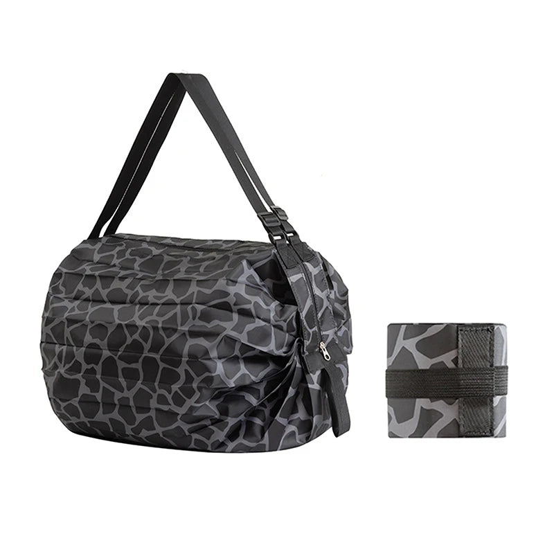 Foldable Storage Bag With Handle Portable Travel Camouflage Handbags 2024 New Large Capacity Shopping Bag High Quality