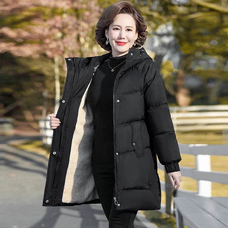 Warm Padded Grandma Parka - P12 Hub Europe