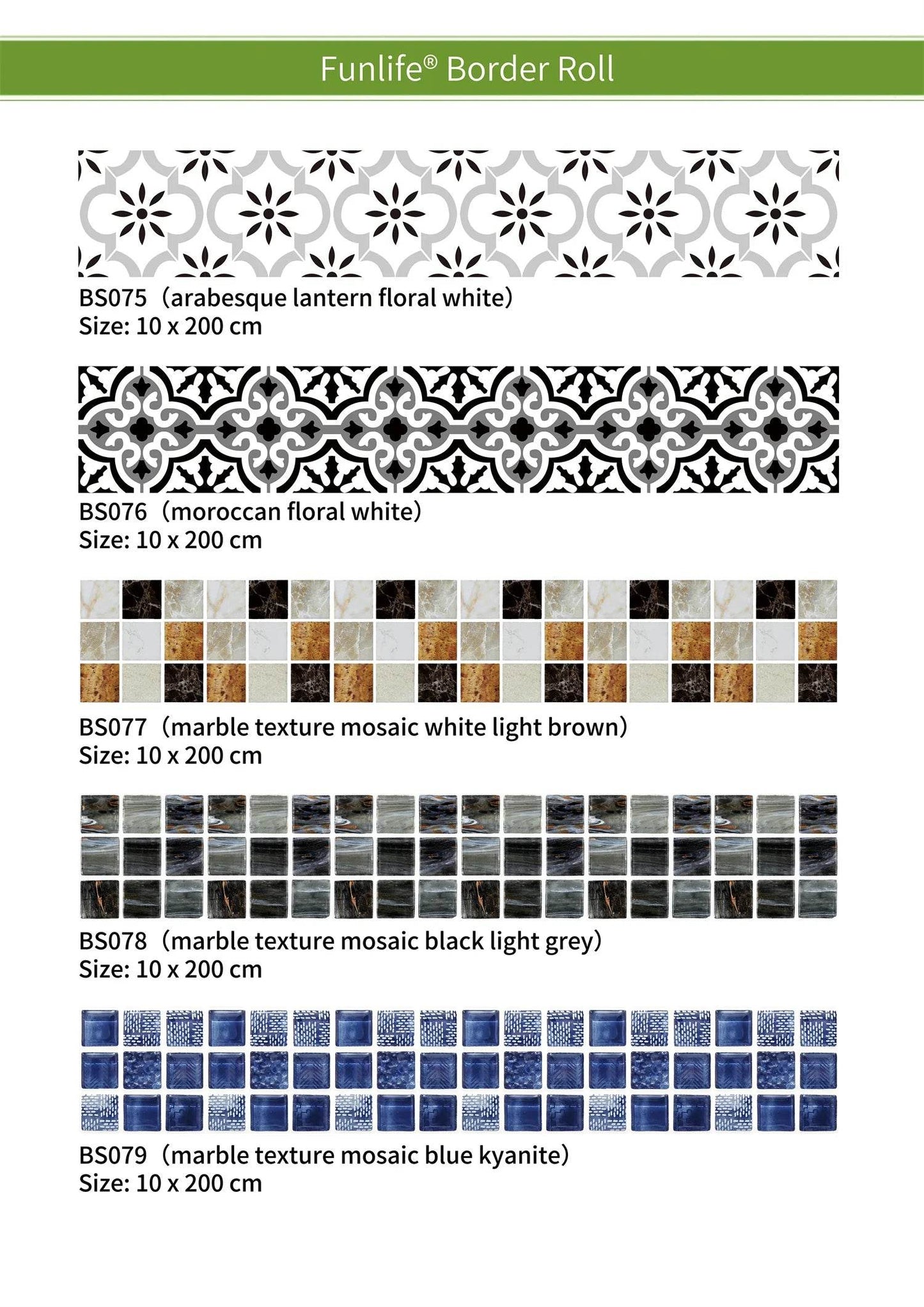 41 Styles Baseboard Stickers Waterproof Peel & Stick Waistline Wall Sticker Floor Border Sticker For Kitchen Bathroom 10x200cm - P12 Hub Europe