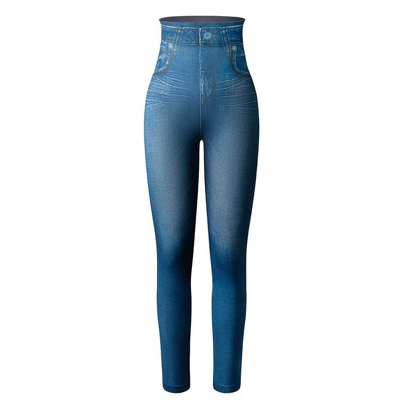 Faux Denim Leggings - P12 Hub Europe