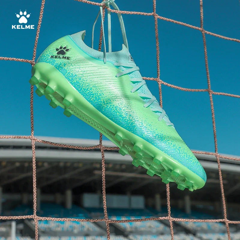 KELME MG Shoes Artificial Grass Slip-Resistant Men Soccer Shoes Training Sneakers Professional Football Boots 9242ZX1108