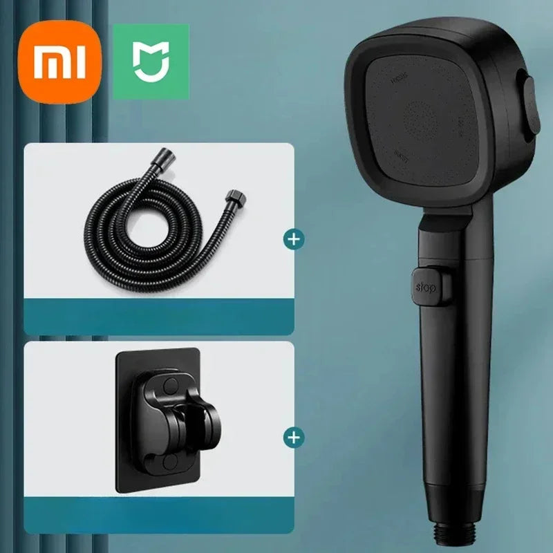 Xiaomi Mijia 3 Modes High Pressure Shower Head Water Saving Shower Heads Adjustable Water Massage Sprayer Bathroom Accessories