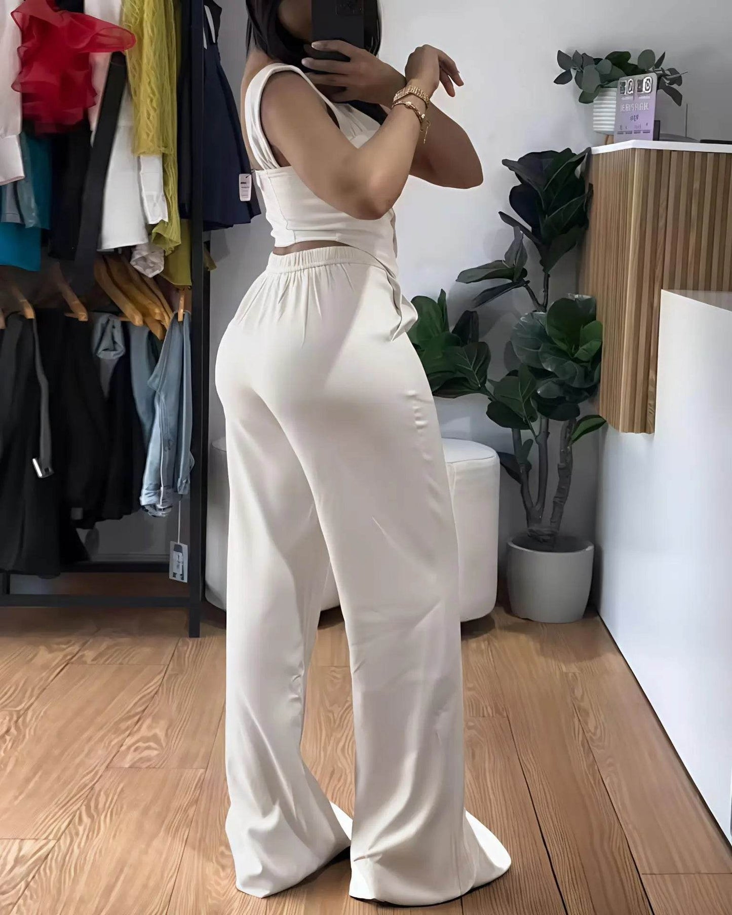Chic Vest Trouser Set - P12 Hub Europe