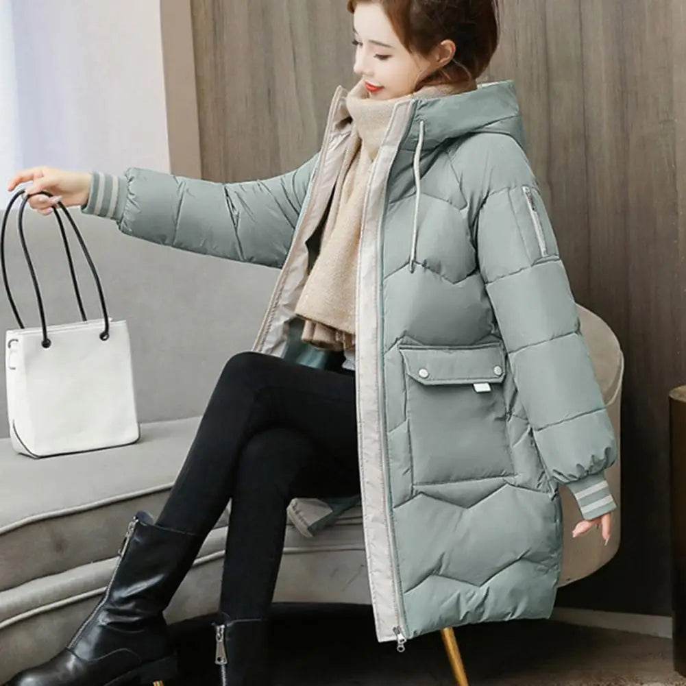 New Korean Long Cotton Parka - P12 Hub Europe