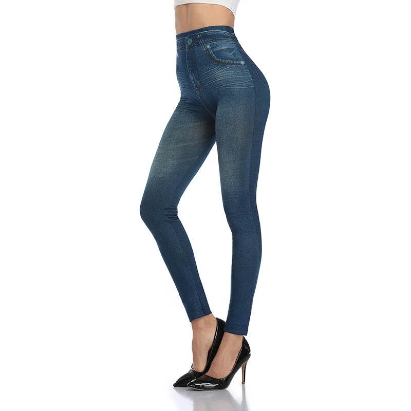 Faux Denim Leggings - P12 Hub Europe
