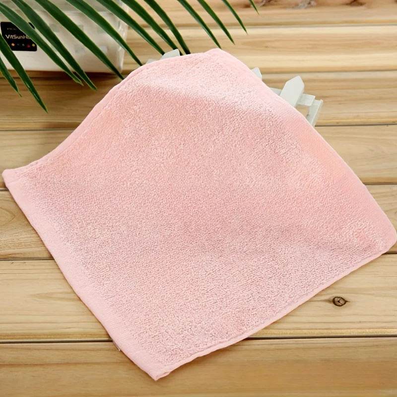 10pcs Square Towels Random Color Packaging Multifunctional Facial and Cleaning Small Square Towels Home and Bathroom Supplies - P12 Hub Europe