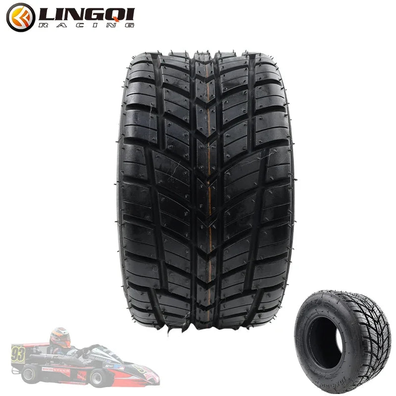 LYNNCHI Motorcycle 10x4.50-5 11x7.10-5 11x6.0-5 5 Inch Rubber Outer Tires Vacuum Tire For Go Kart ATV UTV Buggy Karting Parts