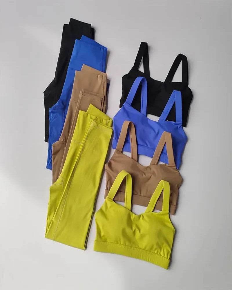 Seamless Sports Bra Leggings Set - P12 Hub Europe