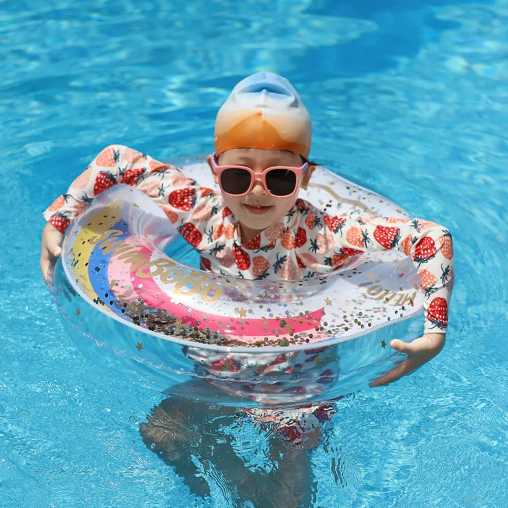 Swimbobo New Style Child Inflatable Dinosaur Cute Swimming Seat Boat Floating Kid Water Toy Baby Swim Rings Pool Float Summer