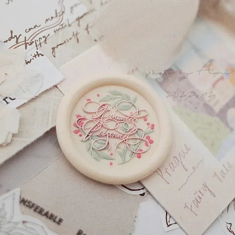 Conch Love Rose Stamp Copper Fire Seal Head Invitation Gift Craft Toy Fine Carving Seal Shaped Relief Envelope Seal Craft Toy