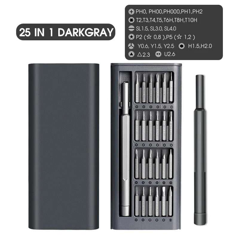 50 in 1 Precision Screwdriver Set with Magnetic Screw Heads Manual Repair Tools for iPhone Glasses Watches Game Consoles camera