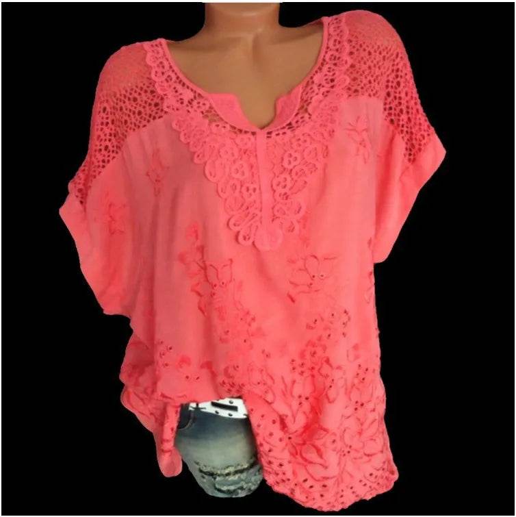 Summer Women's Lace Blouse - P12 Hub Europe