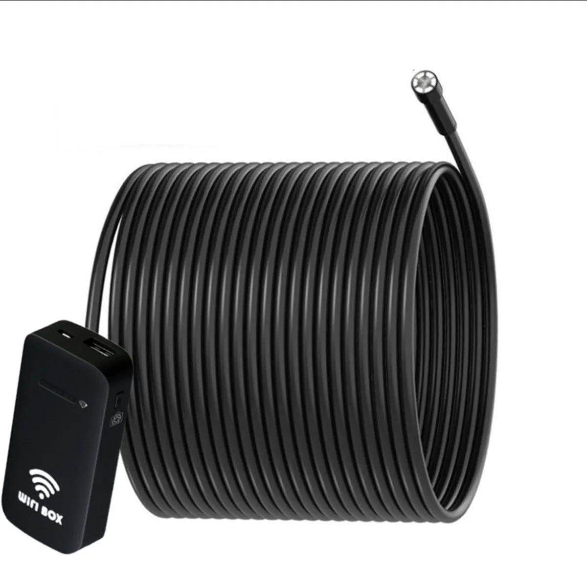 WiFi Adapter Endoscope USB All Format, 8mm Lens, Smartphone/Microscope - P12 Hub Europe