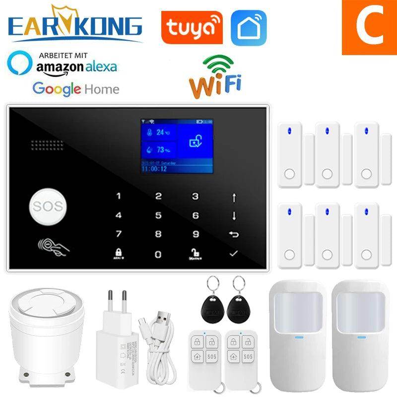 Alarm Smart Earykong WiFi GSM - P12 Hub Europe