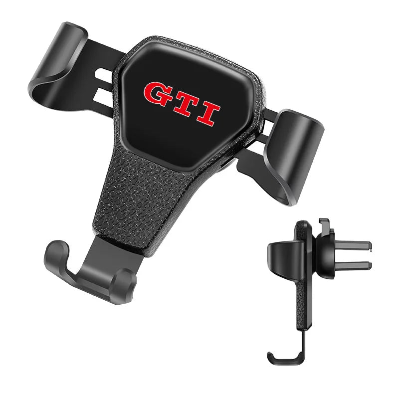 Car Phone Holder Gravity Air Vent Clip GPS Stand Installatio For Volkswagen R GTI Rline Golf Passat Polo Tiguan Teramont Touareg