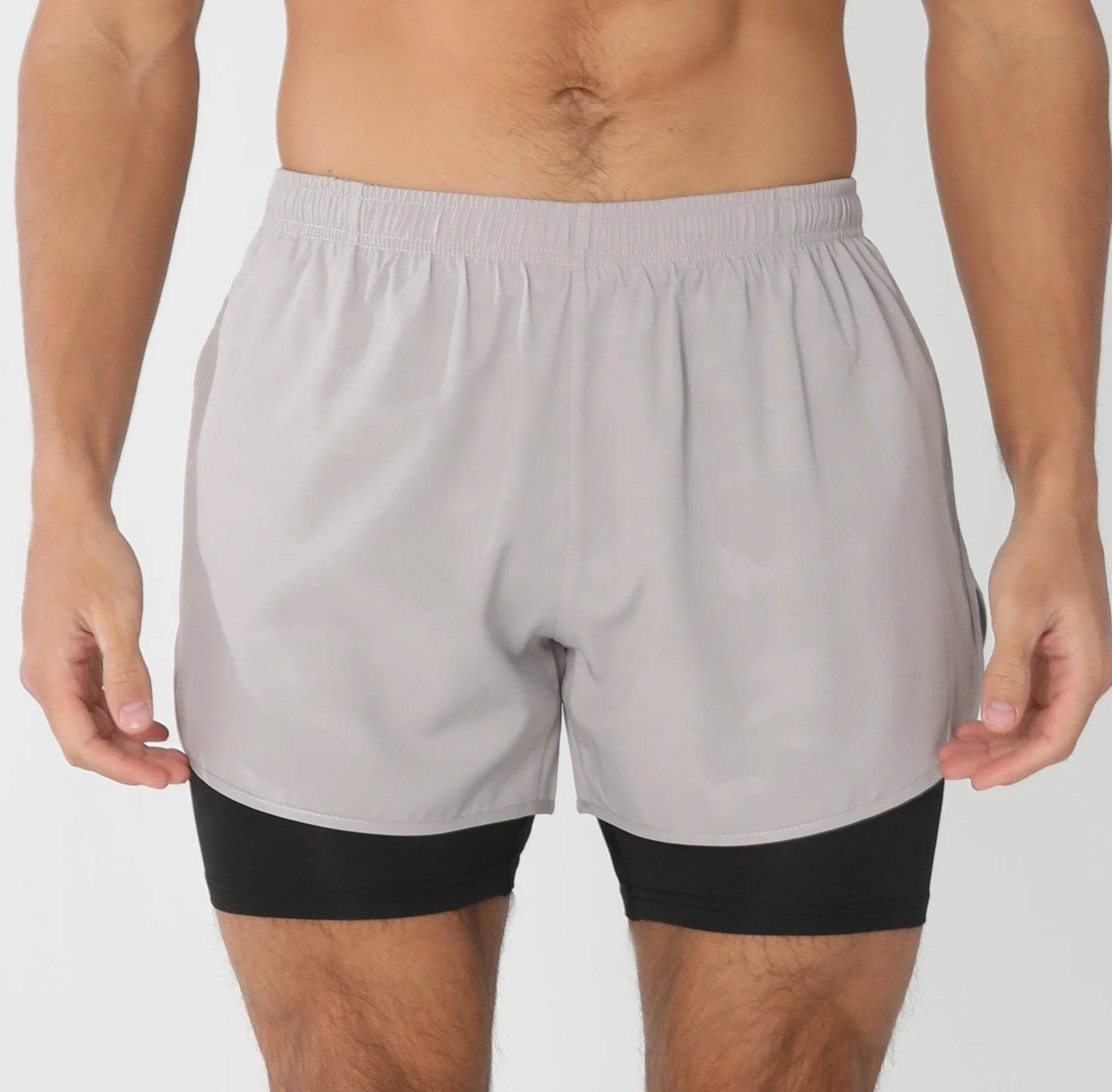 Men's Gym Liner Running Shorts - P12 Hub Europe