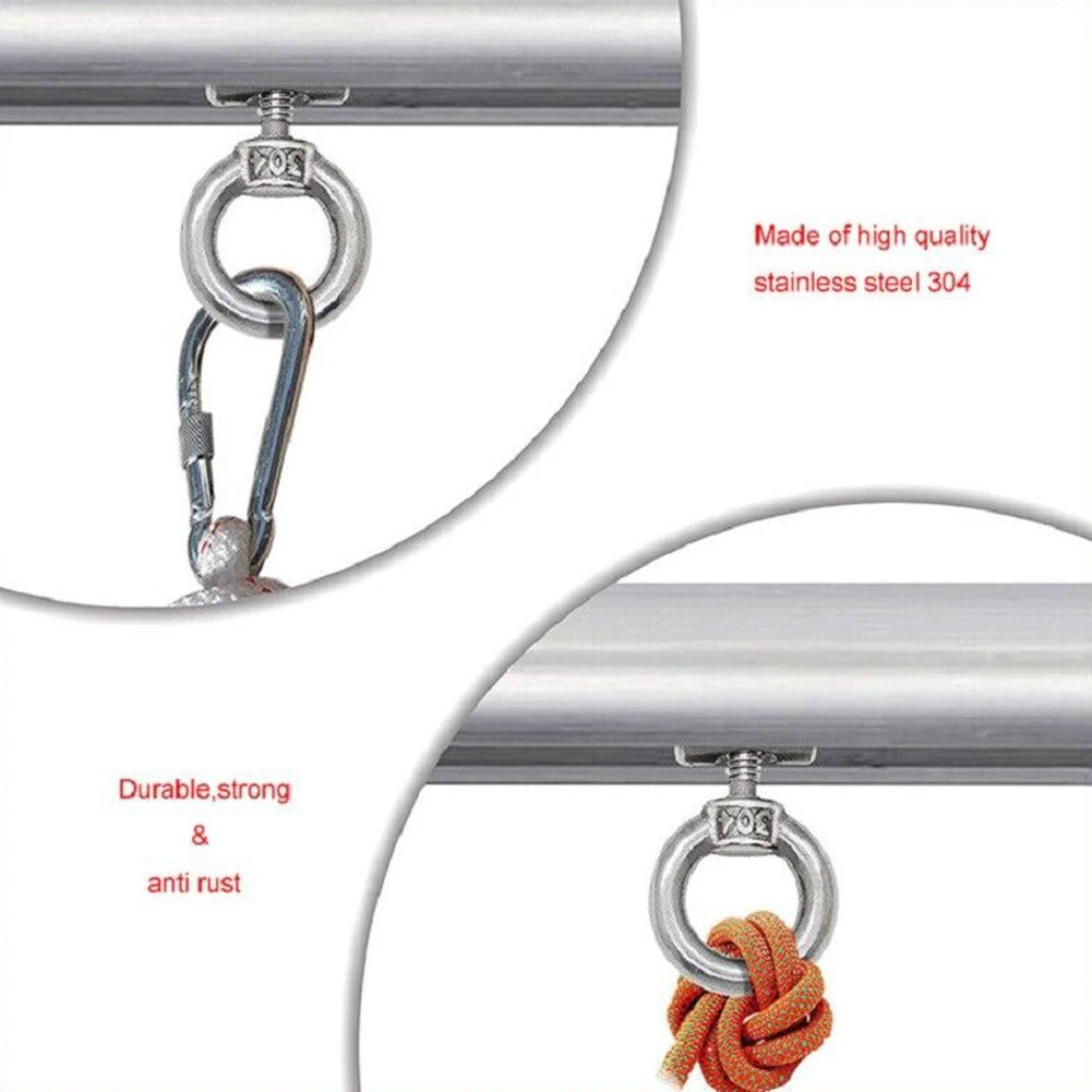 2/4/6/8Pcs Awning Rail Stoppers Stops Stainless Steel Motorhome Campervan Caravan Silver Awning Stoppers X 12mm X 6mm