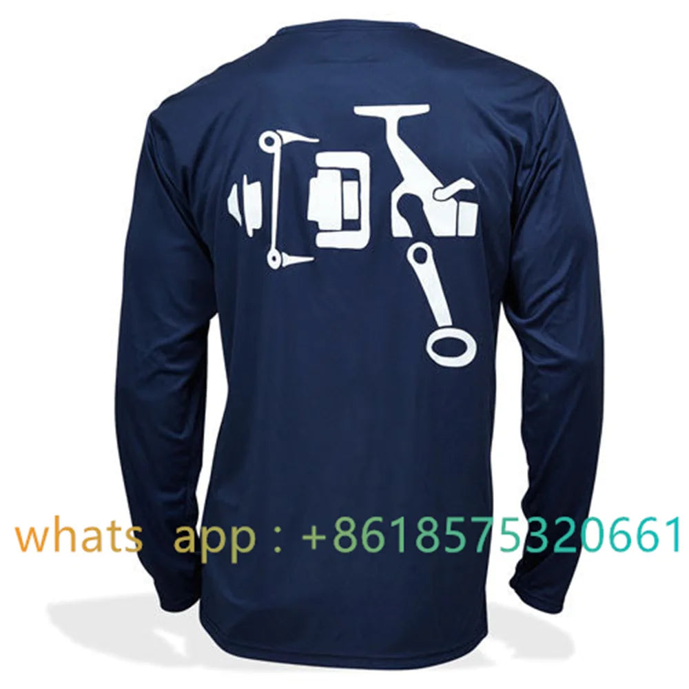 Fishing Apparel Summer Outdoor Kids Long Sleeve T-shirt Fish Wear Sun Protection Breathable Children's Angling Hiking Clothing