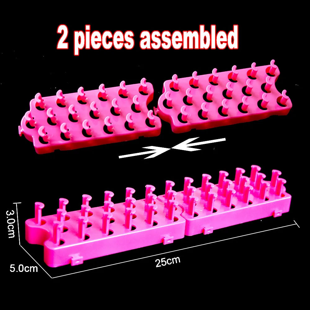 Pantone Color Western European Style Rubber Band Rainbow Knitting Machine Bracelets Loom Bands Arts & Crafts, DIY Toys