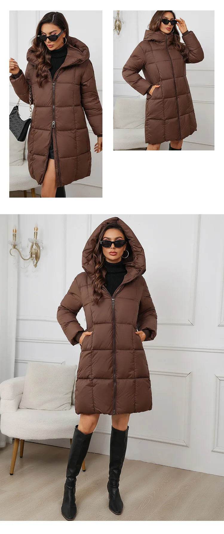 Long Down Cotton Parka - P12 Hub Europe