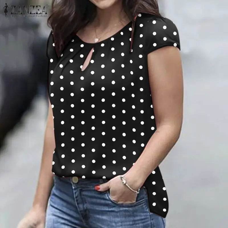 Women's Polka Dot Tunic - P12 Hub Europe