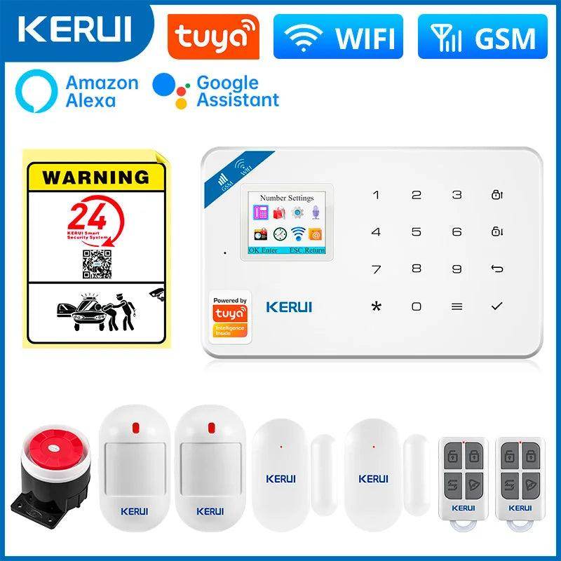 Alarm Smart KERUI W181 WiFi GSM Tuya - P12 Hub Europe
