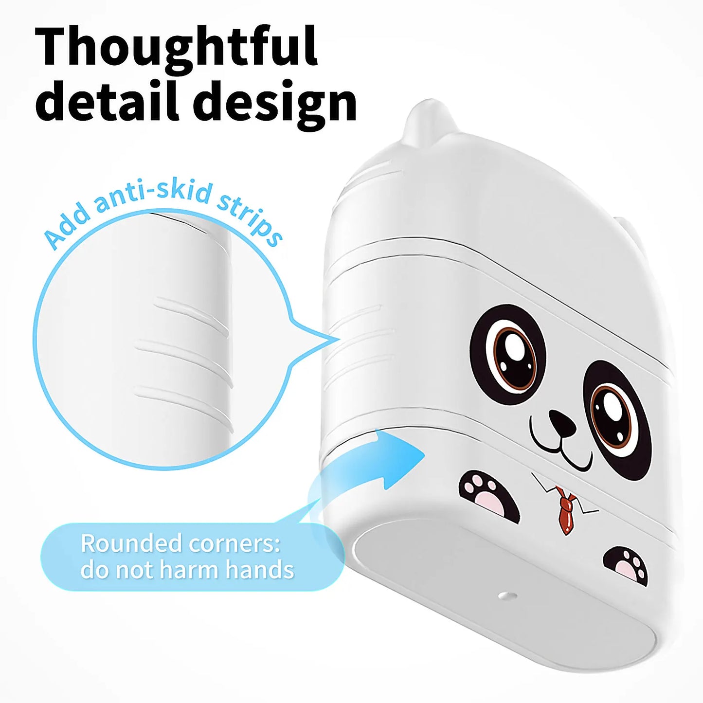 Children's Name Seal Custom Double -layer black and white ink Student's Stamp Kindergarten Clothes Waterproof Name StickerStamp