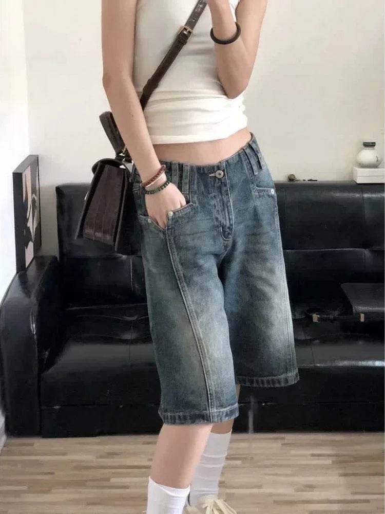 Vintage Women Denim Shorts - P12 Hub Europe