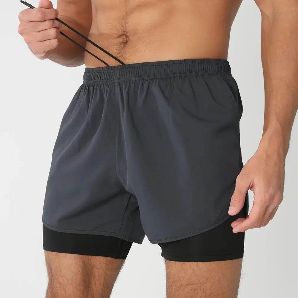 Men's Gym Liner Running Shorts - P12 Hub Europe