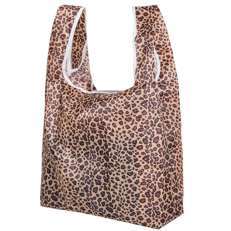 Eco Shopping Bag Fashion Foldable Reusable Tote Folding Pouch Convenient Large-capacity Storage New