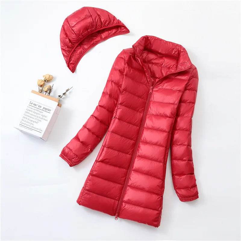 Lightweight Candy Color Down Hoodie - P12 Hub Europe