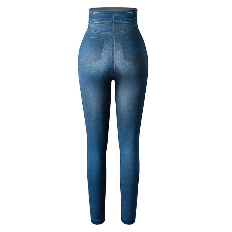 Faux Denim Leggings - P12 Hub Europe