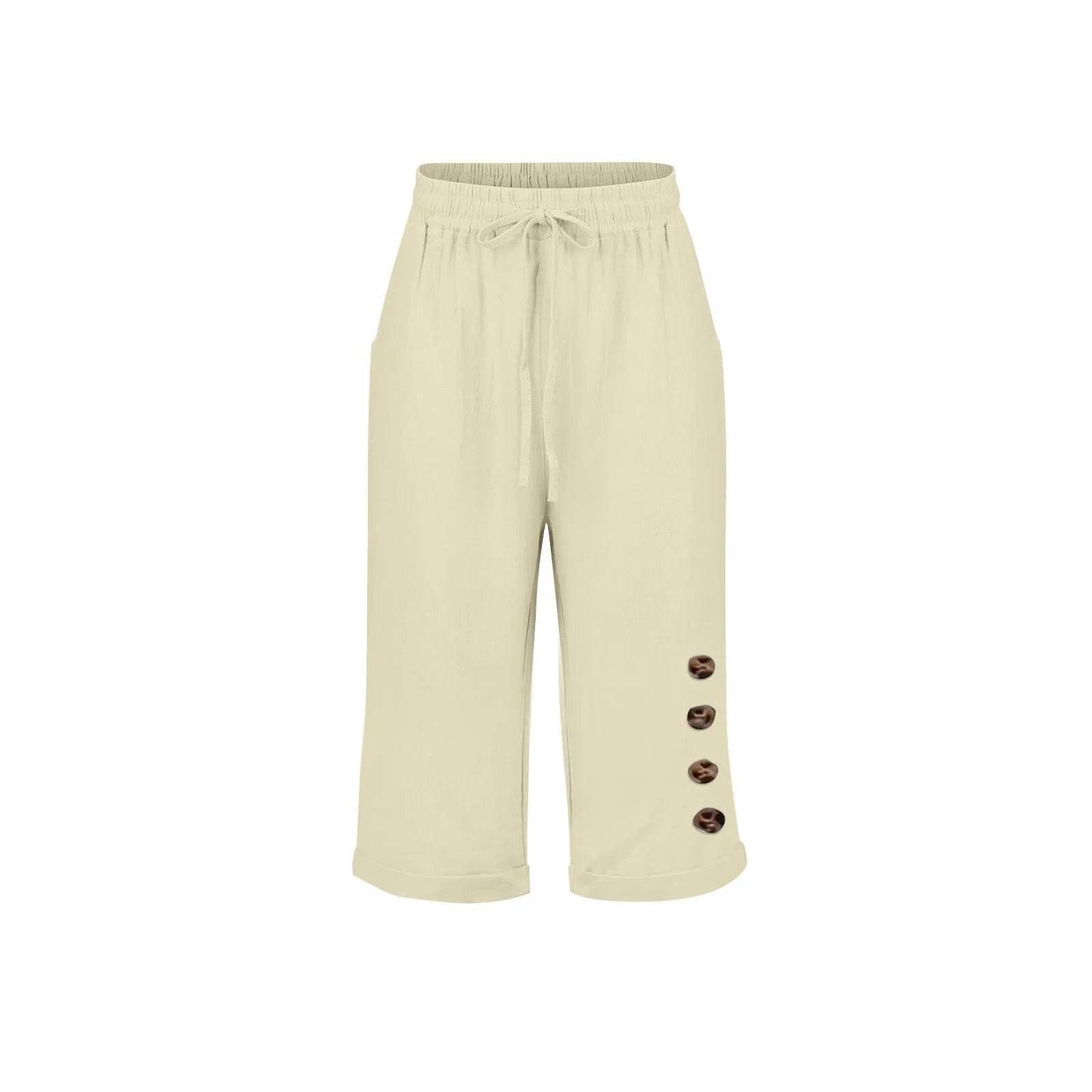 Women's Summer Cotton Linen Pants - P12 Hub Europe
