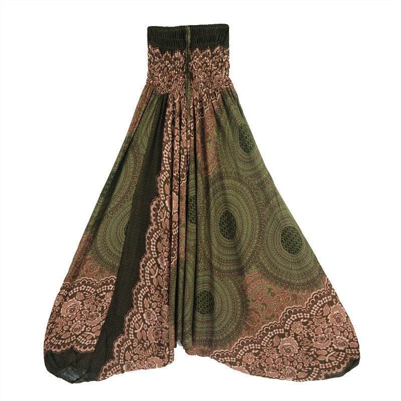 Women's Boho Harem Rayon Pants - P12 Hub Europe