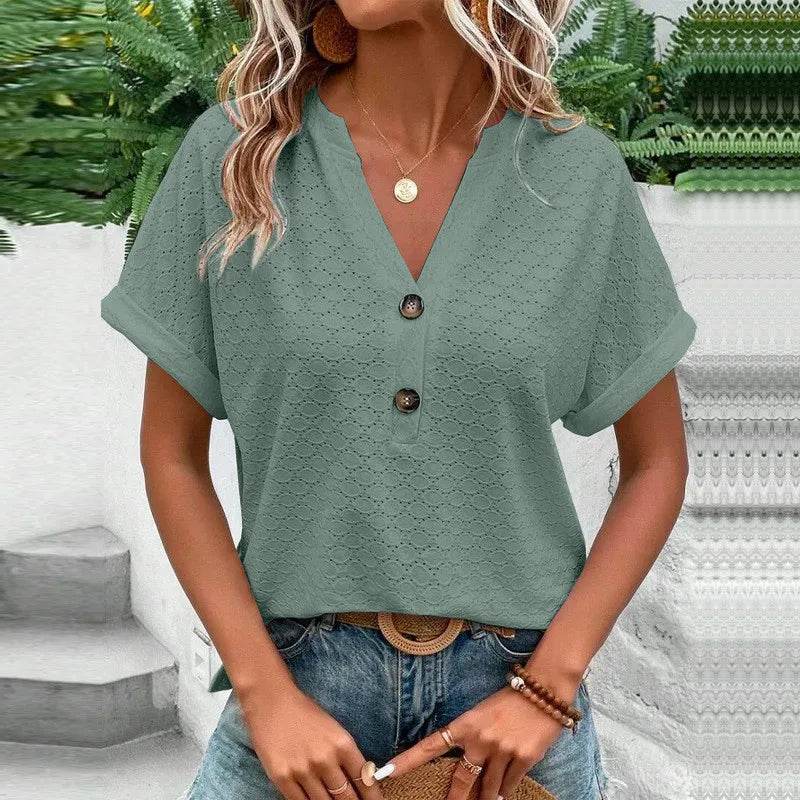Women's Jacquard Blouse - P12 Hub Europe