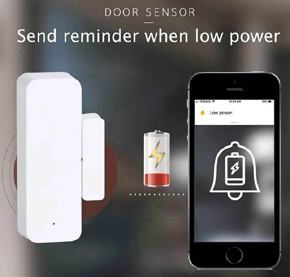 Sensor Door Tuya WiFi Contact Smart - P12 Hub Europe