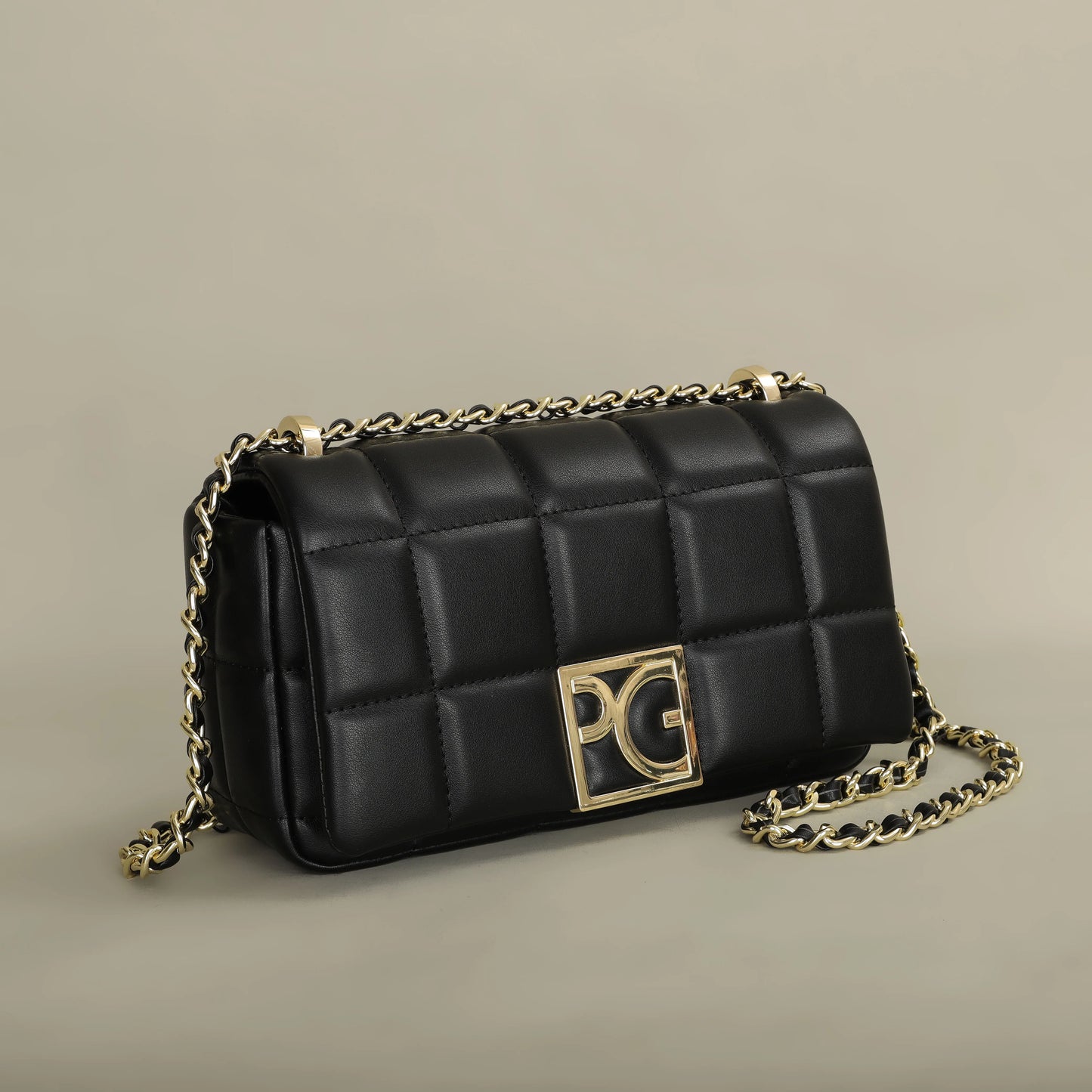 PG PATSY GARIS Luxury Brand Design Bright Ladies Crossbody Bag 2024 New Leather Refined Elegant Ladies Commuter Banquet Bag