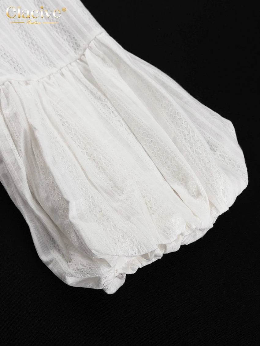 Clacive White Shorts Set - P12 Hub Europe