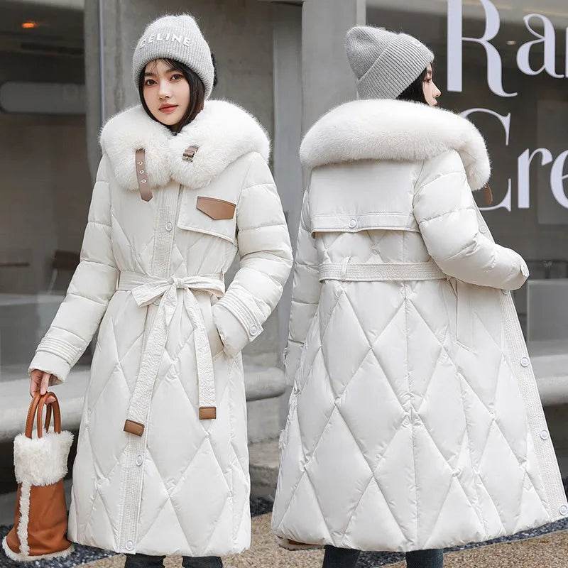 Long Slim Warm Winter Parka - P12 Hub Europe