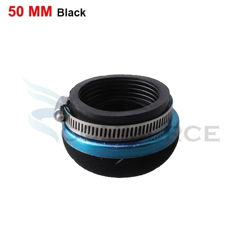 Motorcycle 28/32/35/38/42/45/50/54/58MM Stright Foam Air Filter Sponge Cleaner For 2 Stroke Engine Pocket Bike Mini Moto Scooter