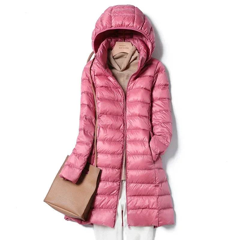 Slim Long Warm Down Puffer - P12 Hub Europe