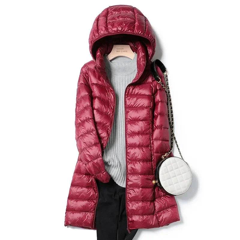Slim Long Warm Down Puffer - P12 Hub Europe