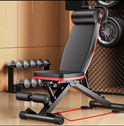 Factory Dumbbell Bench Sit-up Fitness Equipment Home Men's Auxiliary Multi-functional Abs Board Fitness Chair Bird Bench