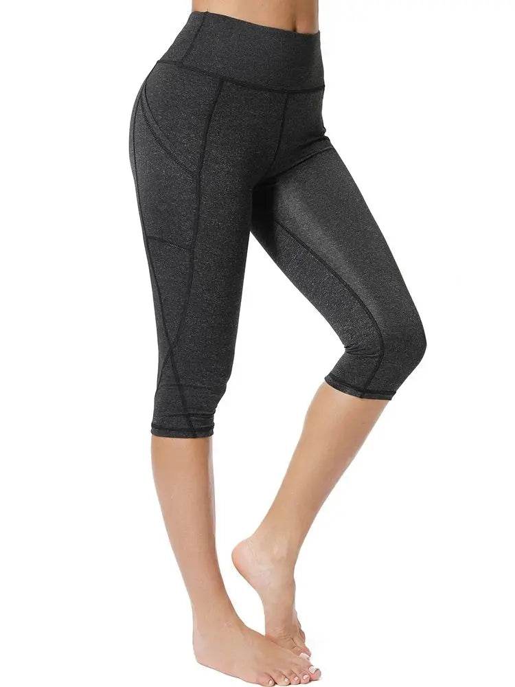 Women's High Waist Capri - P12 Hub Europe