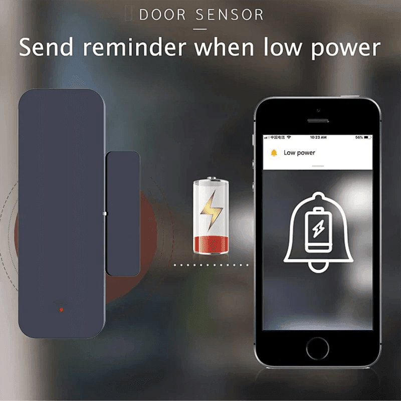Sensor Door Tuya Zigbee WiFi Smart - P12 Hub Europe